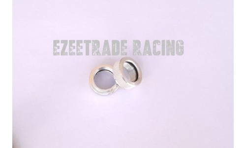 Shock Spring Adjustment Screw SILVER - 2Pcs | Rovan Sports